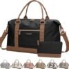 elongriver bolsa de viaje de lona para mujer elongriver bolsa de viaje de lona para mujer