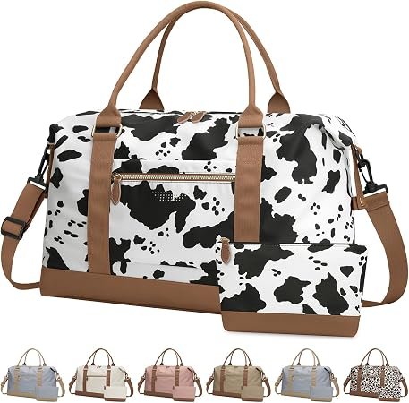 elongriver bolsa de viaje de lona para mujer
