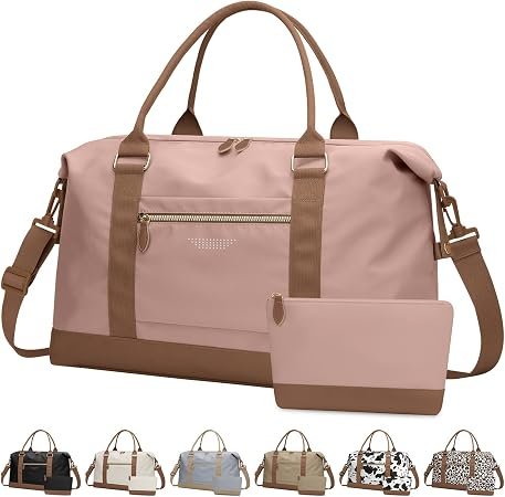 elongriver bolsa de viaje de lona para mujer