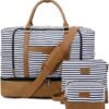 bolsa de fin de semana, bolsa de viaje grande para mujer.