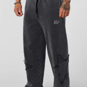 jogger oversize "grey wash"